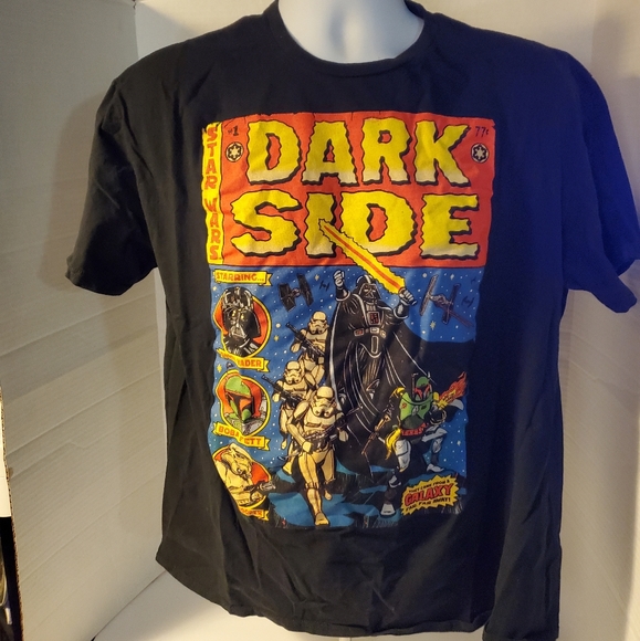 Star Wars The Dark Side comic influenced tshirt